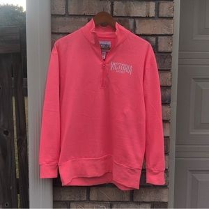 VICTORIA SPORT HALFZIP PULLOVER SWEATER